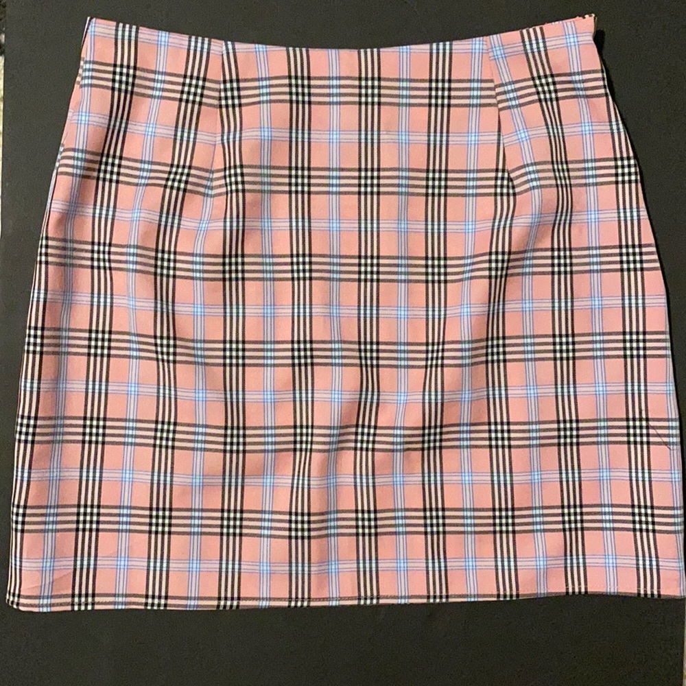 Plaid Skirt